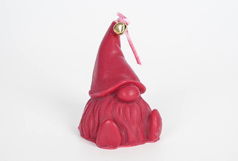 Nordic Red-Hat Gnome Festival Series Handmade Candle