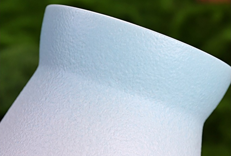 Matte Textured Wooden-Wick Ceramic Jar Candle