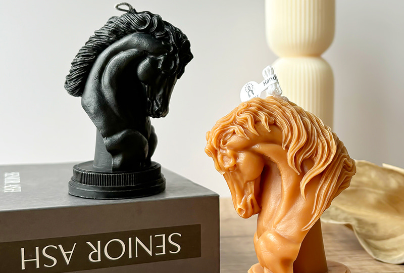 Horse Head Animal Series Handmade Aromatherapy Candle