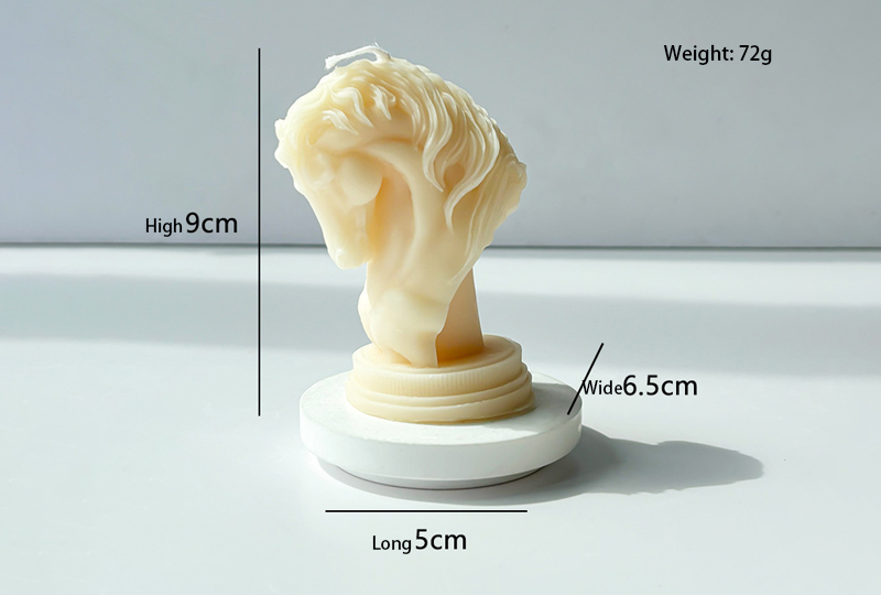 Horse Head Animal Series Handmade Aromatherapy Candle