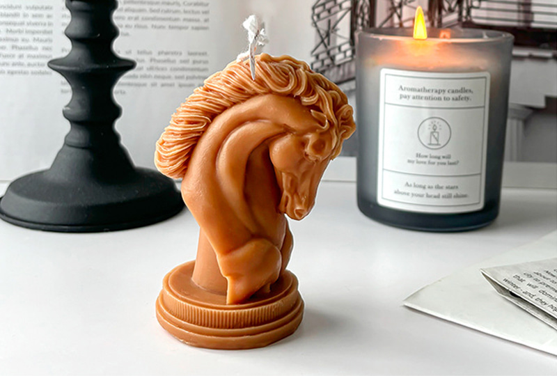 Horse Head Animal Series Handmade Aromatherapy Candle