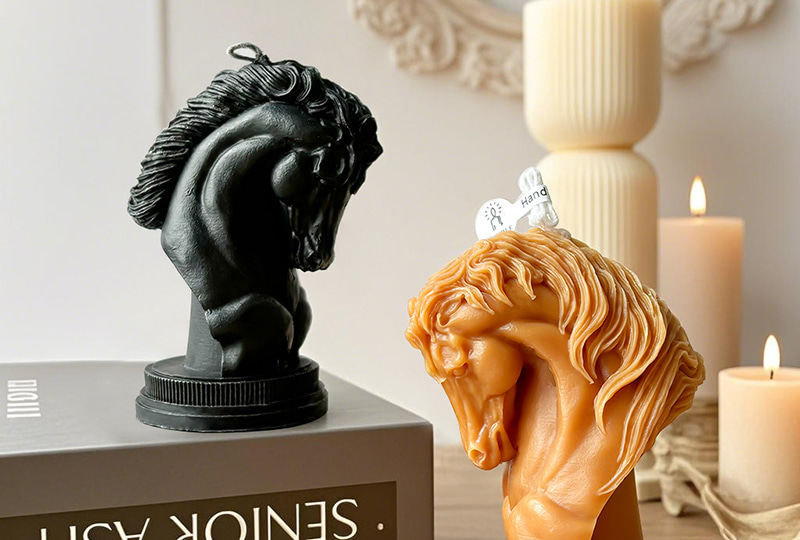 Horse Head Animal Series Handmade Aromatherapy Candle