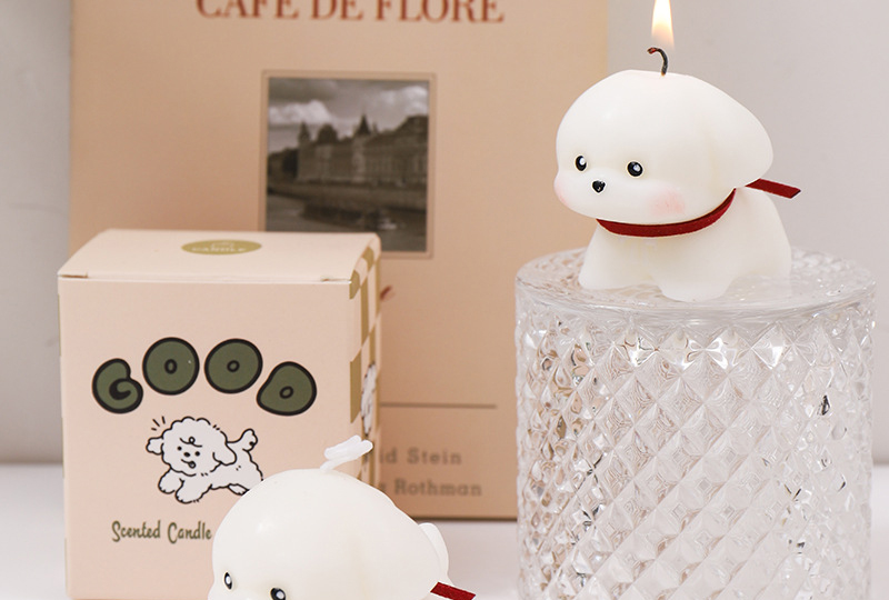 Cute Puppy Animal Series Handmade Candle