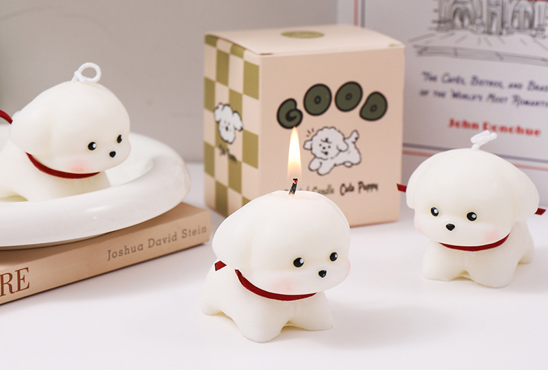 Cute Puppy Animal Series Handmade Candle