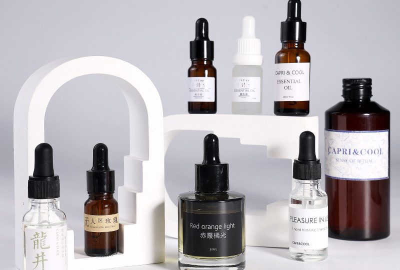 Natural Plant Aromatherapy Essential Oil Dropper Bottles