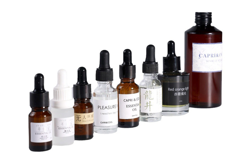 Natural Plant Aromatherapy Essential Oil Dropper Bottles