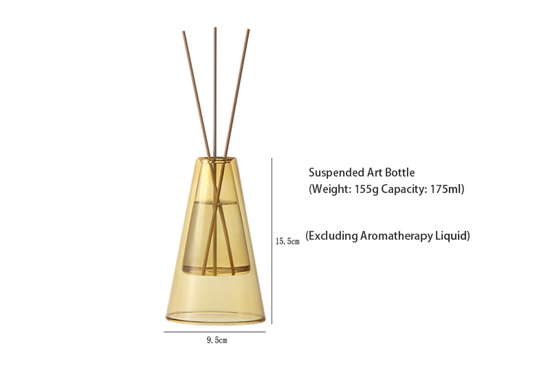 Floating Inner Chamber Glass Diffuser Bottle