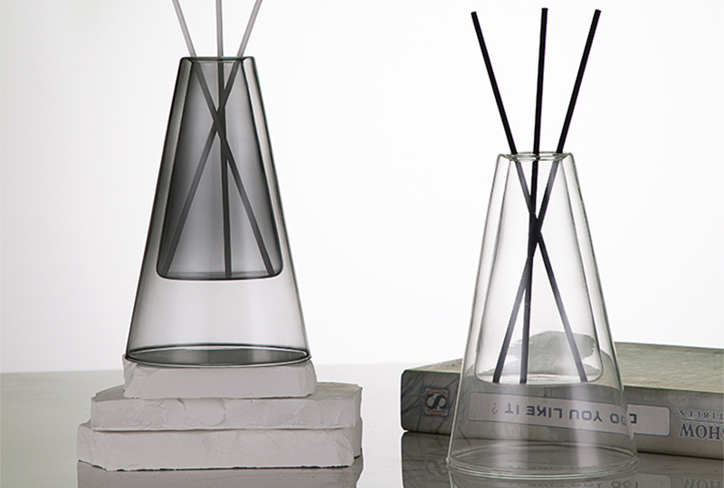 Floating Inner Chamber Glass Diffuser Bottle