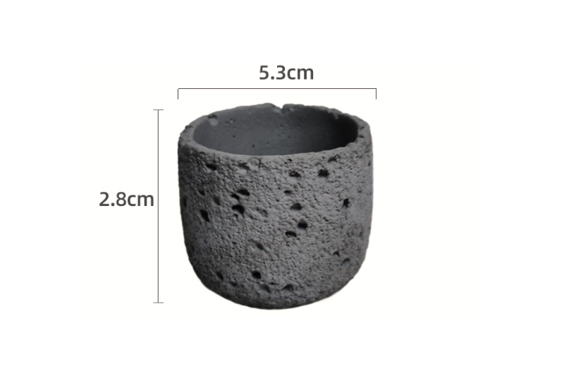 Mini Glazed Ceramic Jar Candle Holder