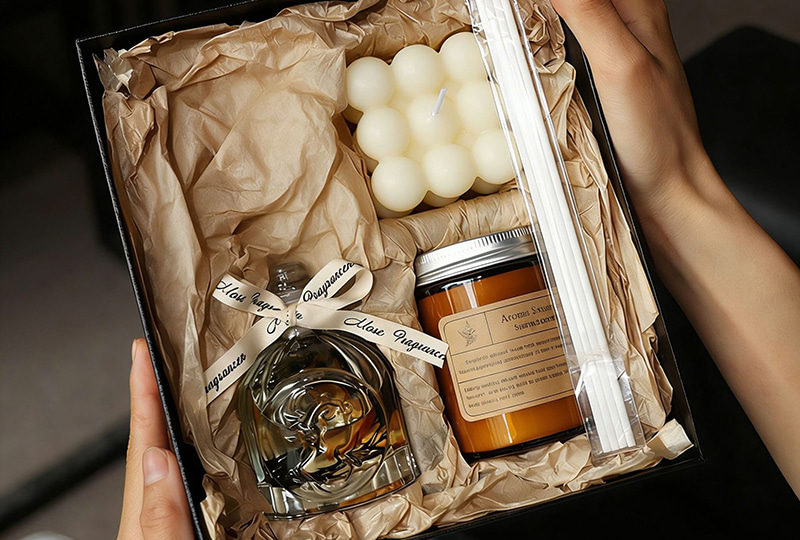 Aromatherapy Candle & Reed Diffuser Collection Gift Set