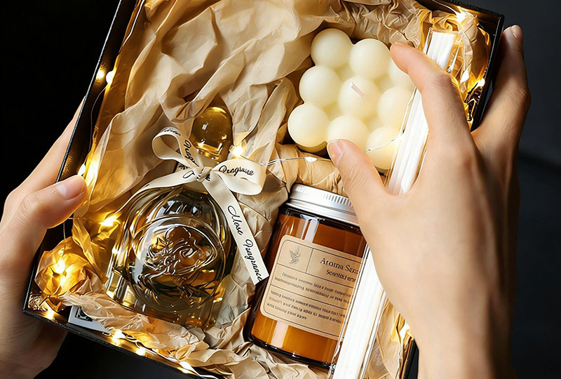 Aromatherapy Candle & Reed Diffuser Collection Gift Set