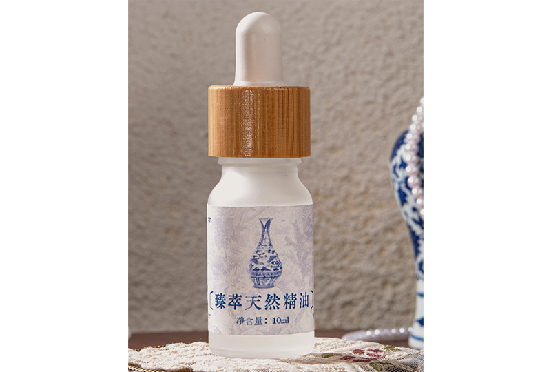 Chinese Style Blue-White Porcelain Crystal Diffuser Set