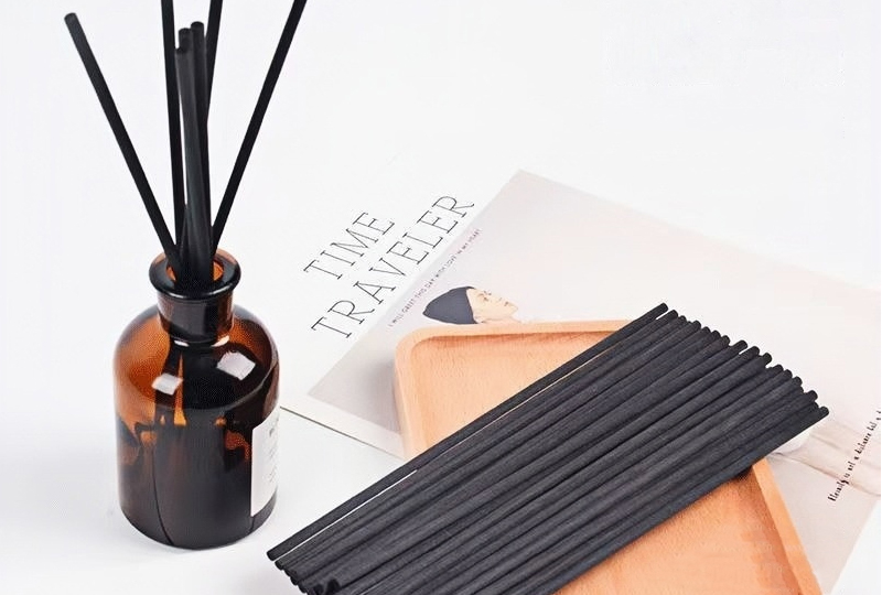 Black Fiber Reed Diffuser Sticks for Aromatherapy