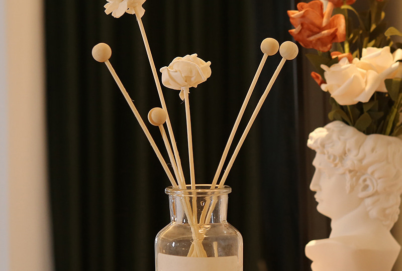 Natural Wooden Ball Tip Diffuser Sticks