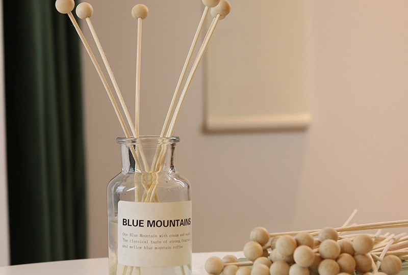 Natural Wooden Ball Tip Diffuser Sticks
