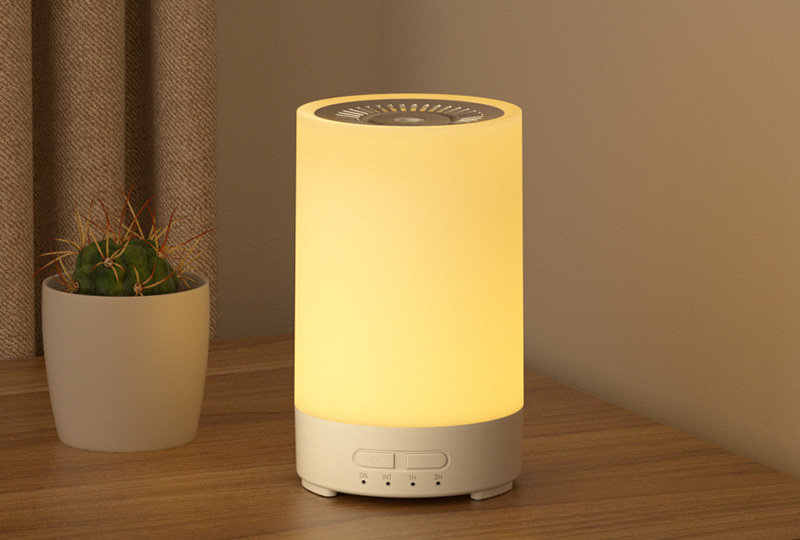 Compact LED Aromatherapy Plug-in Diffuser Humidifier