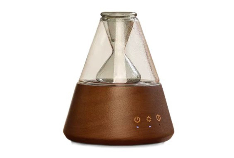 Flame Effect Glass Ultrasonic Diffusers Humidifier