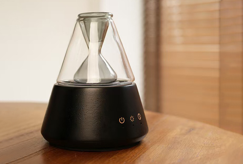 Flame Effect Glass Ultrasonic Diffusers Humidifier