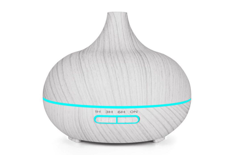 Wood Grain 550ML Ultrasonic Diffusers Humidifier