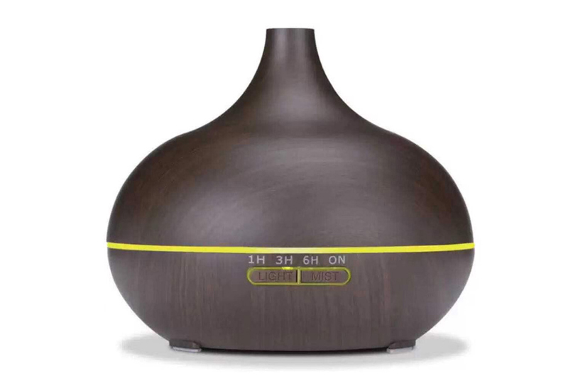 Wood Grain 550ML Ultrasonic Diffusers Humidifier