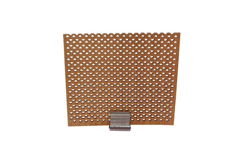 Perforated Crackling Wooden Wick Panel