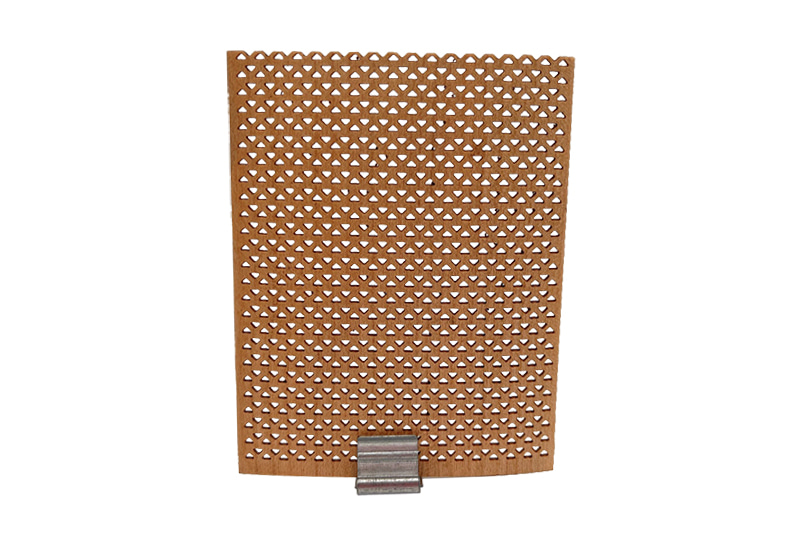 Perforated Crackling Wooden Wick Panel