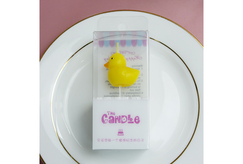 Cute Yellow Duck Animal Series Handmade Candle