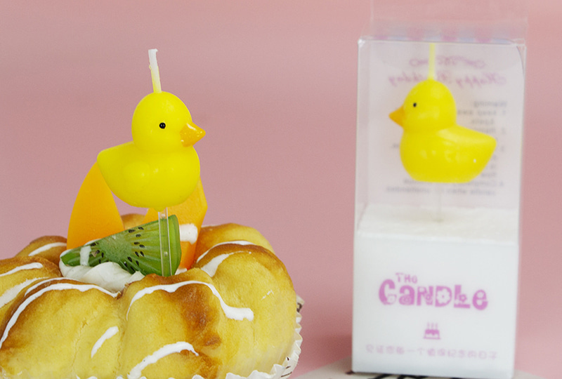 Cute Yellow Duck Animal Series Handmade Candle