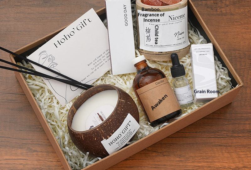 Natural Lifestyle Aromatherapy Reed Diffuser Gift Set
