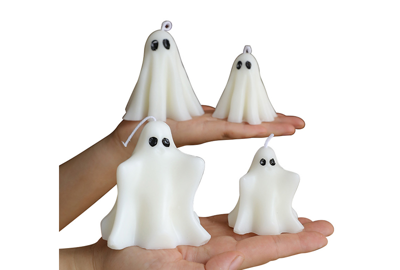 Halloween Ghost & Pumpkin Festival Series Handmade Candle
