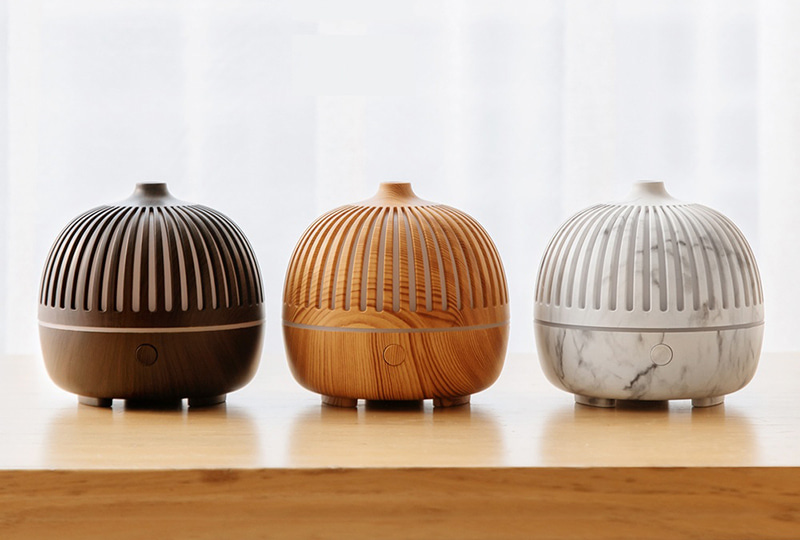 Textured Trio Ultrasonic Diffuser
