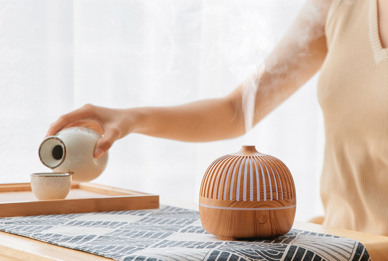 Textured Trio Ultrasonic Diffuser
