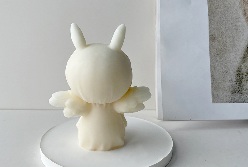 Angel Rabbit-Ear Figure Silicone Candle Mold