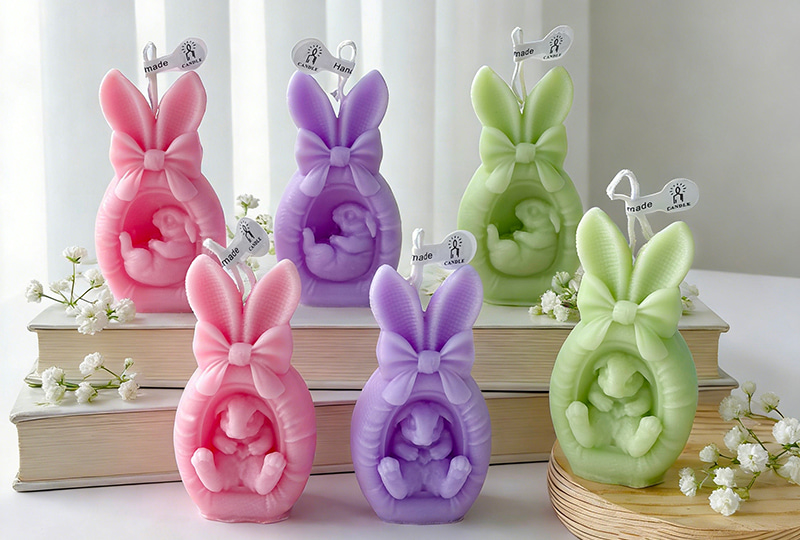 Easter Bunny Egg Festival Series Handmade Candle