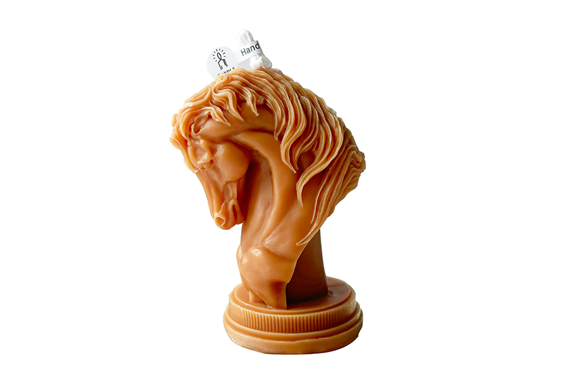 Sculptural Horse Head Bust Animal Series Handmade Candle
