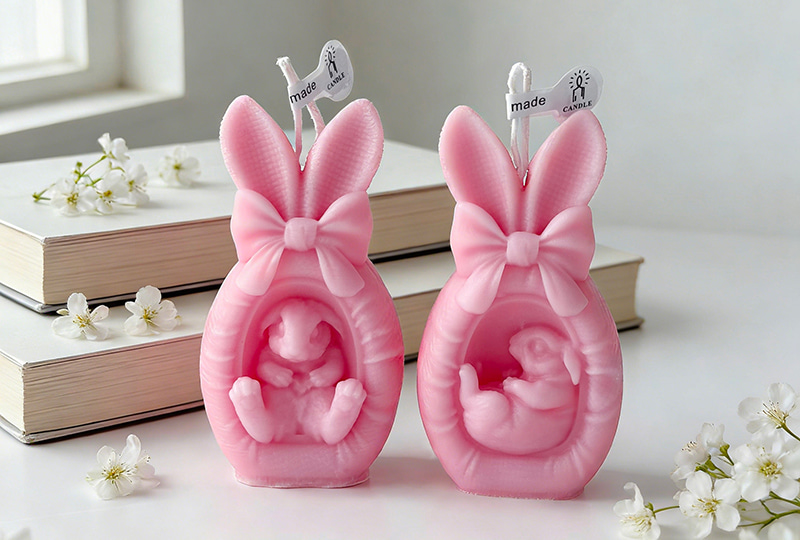 Easter Bunny Egg Festival Series Handmade Candle