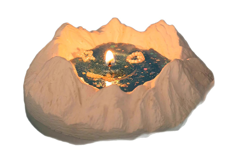 Glacier Iceberg Art Candle Set