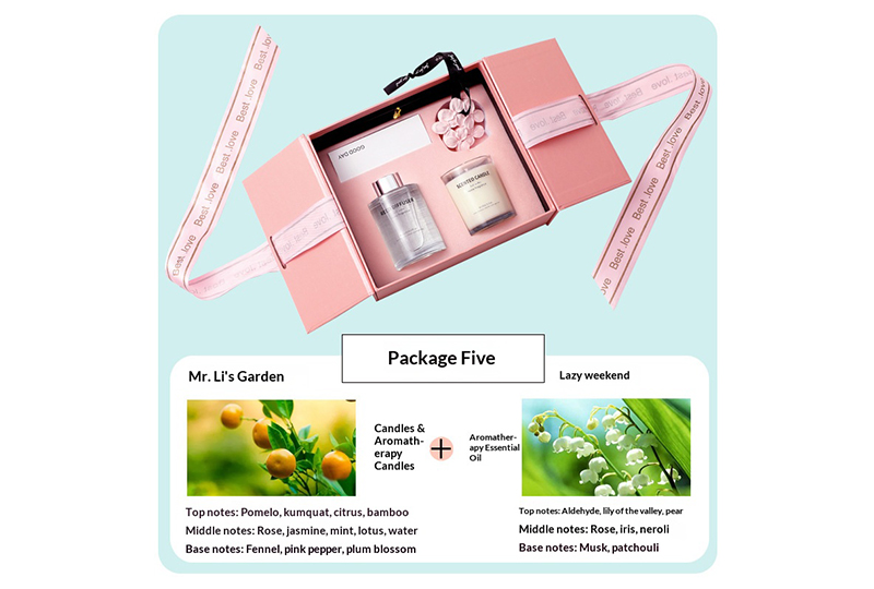 Blush Pink Double-Door Candle & Diffuser Candle Set