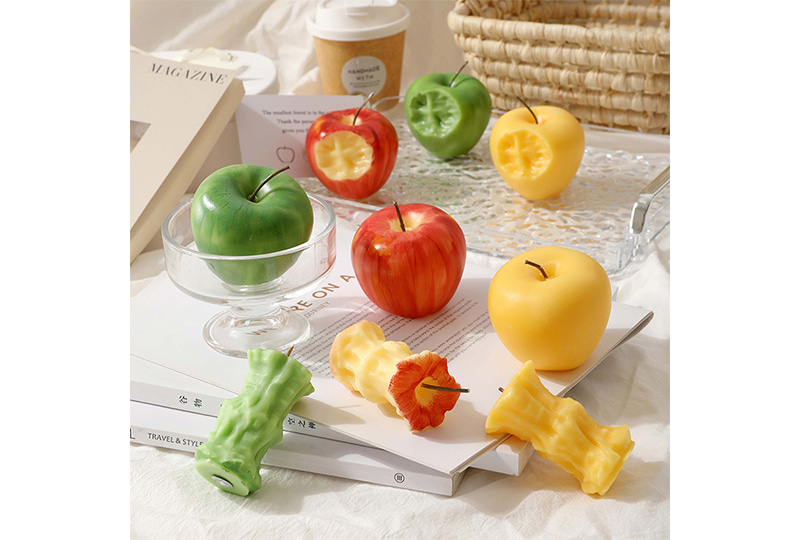 Realistic Fruit-Shaped Festival Series Handmade Candle