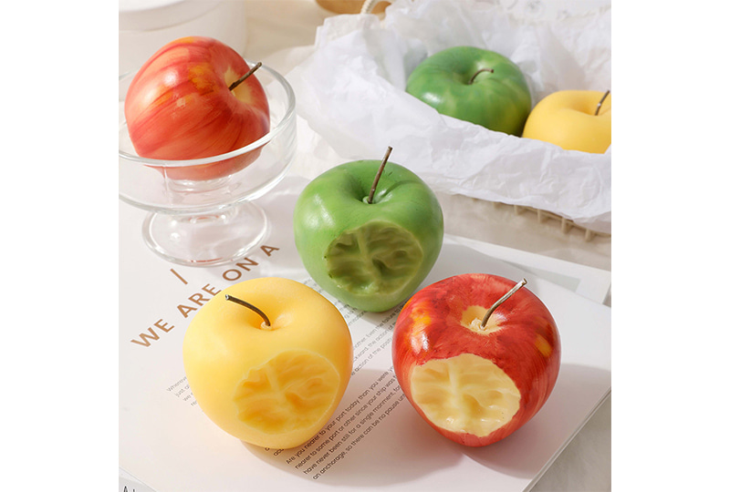 Realistic Fruit-Shaped Festival Series Handmade Candle