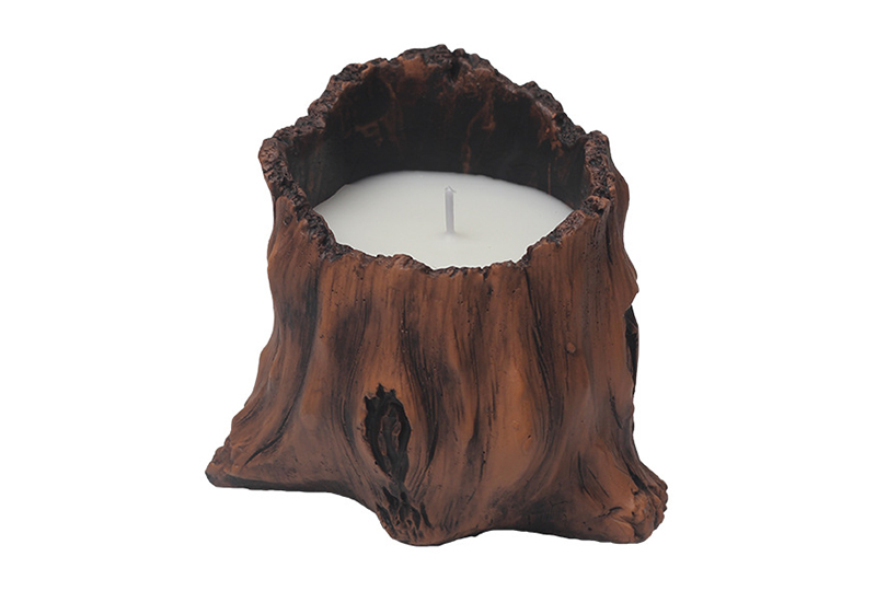 Organic Driftwood Resin Tealight Candle Holder