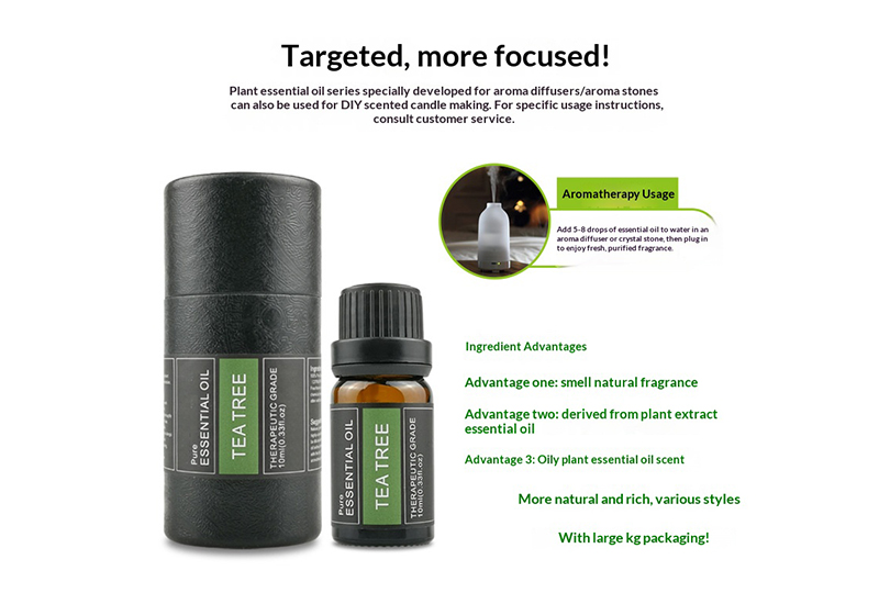 Therapeutic-Grade Single-Note Aromatherapy Essential Oil — 10ml