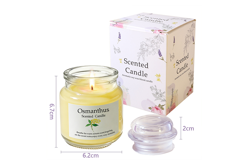3-Scent Botanical Soy Candle Set — Rose, Lavender & Osmanthus