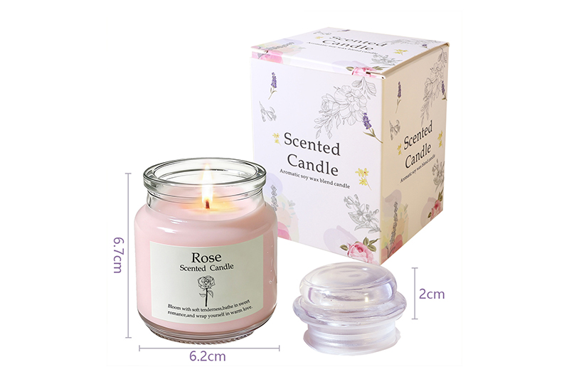 3-Scent Botanical Soy Candle Set — Rose, Lavender & Osmanthus